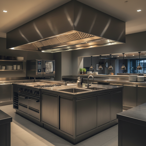 High end professional kitchen